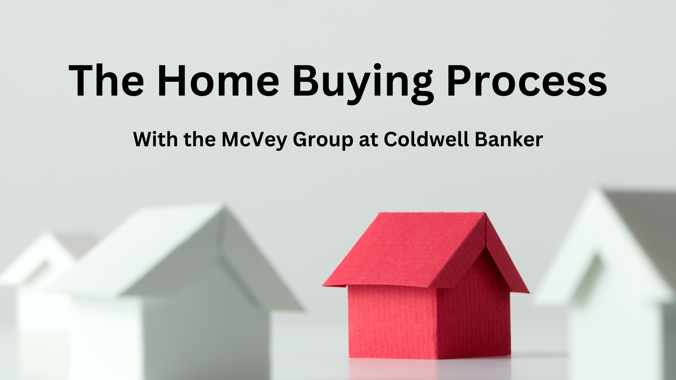 The Home Buying Process with the McVey Group at Coldwell Banker